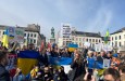 Protestas Belgijoje prieš Rusijos karą Ukrainoje, E. Labanausko nuotr.